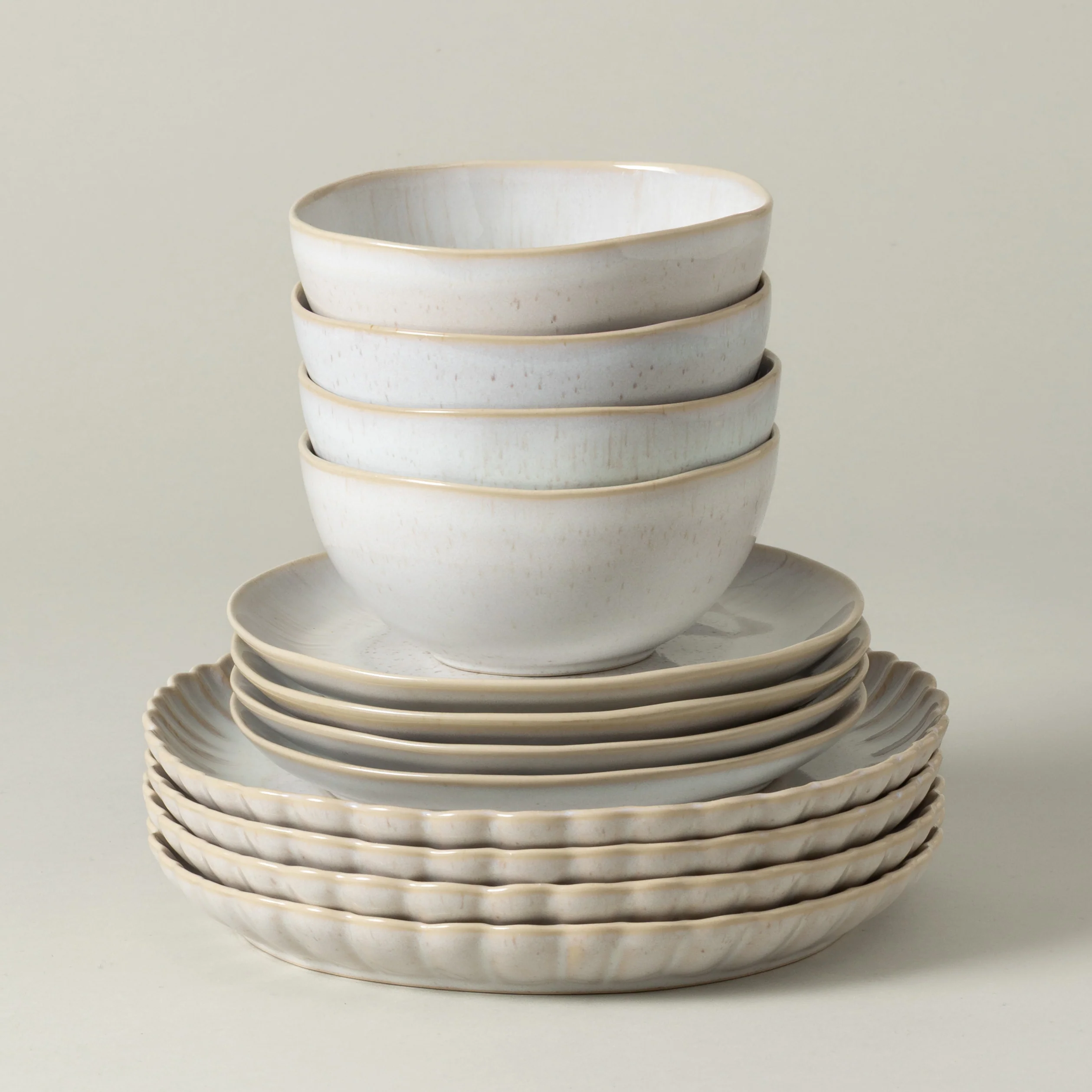 12-Piece Dinnerware Set with Bowl Eivissa | Mallorca, Casafina by COSTA NOVA