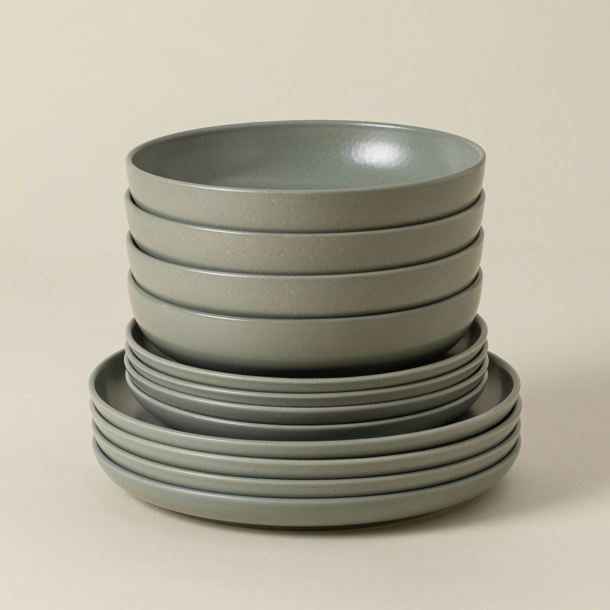 12-Piece Dinnerware Set with Soup/Pasta Bowl Pacifica, Casafina by COSTA NOVA