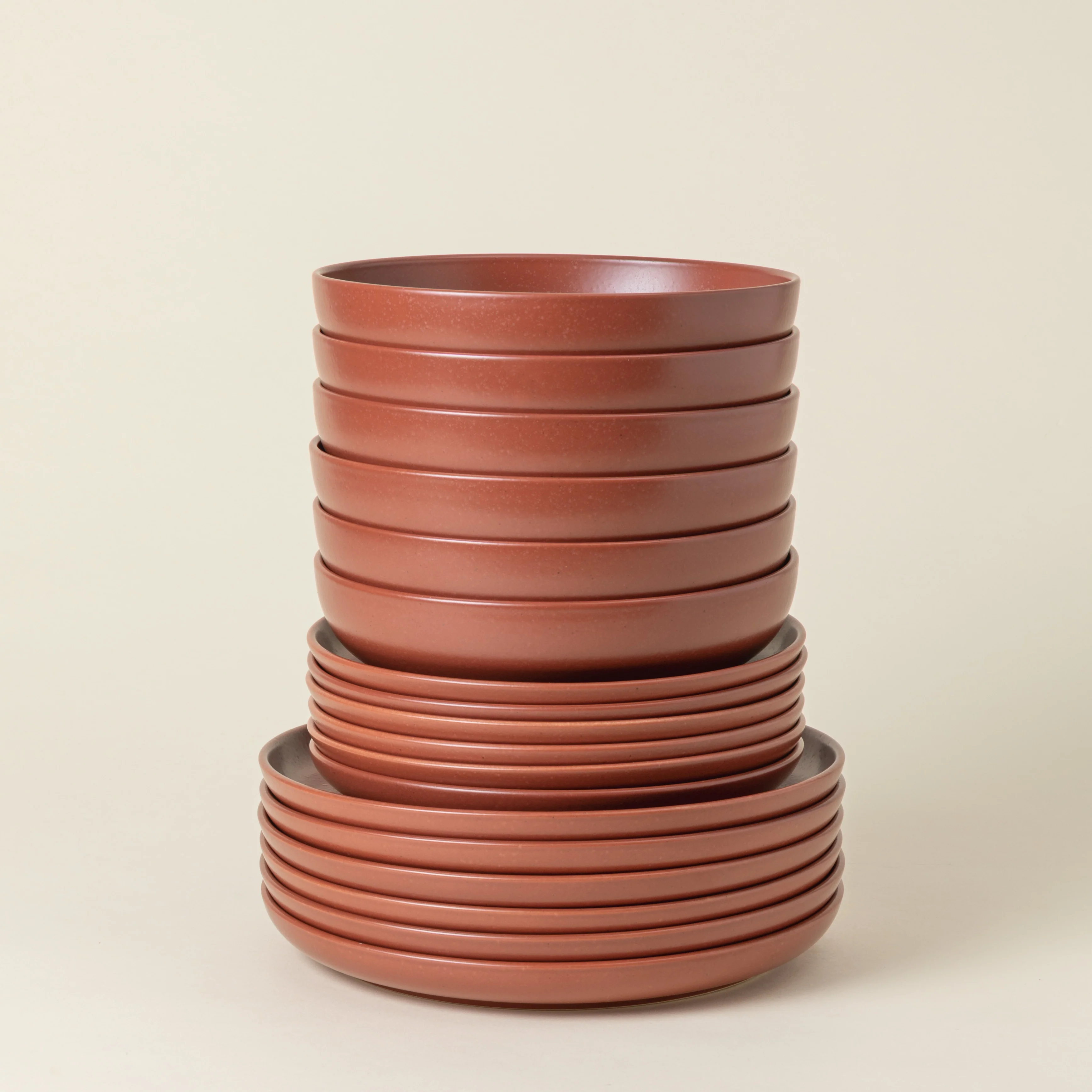 18-Piece Dinnerware Set with Soup/Pasta Plate Pacifica, Casafina by COSTA NOVA