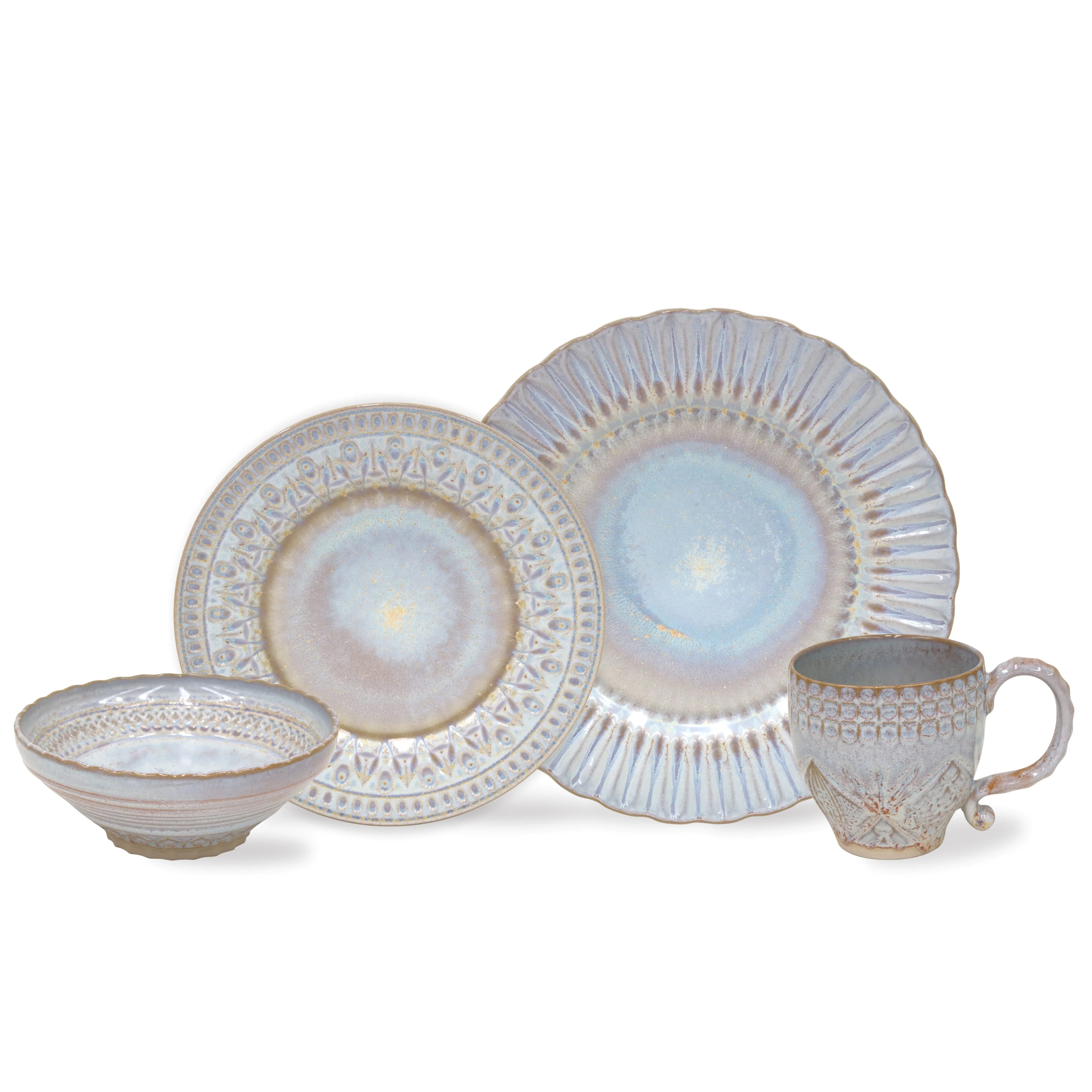 4-Piece Dinnerware Set Cristal Cristal