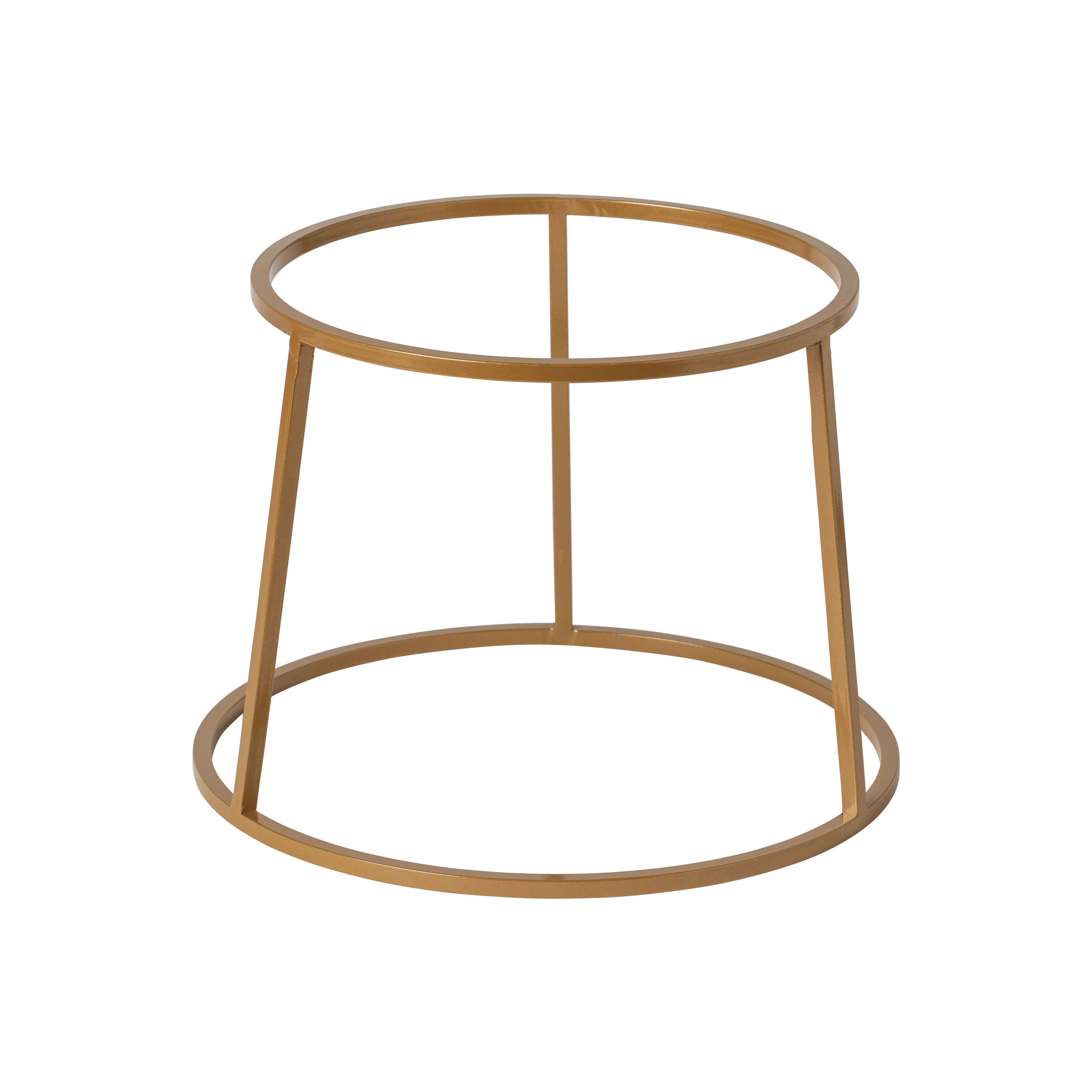 High Round Metallic Riser Stacked Organic