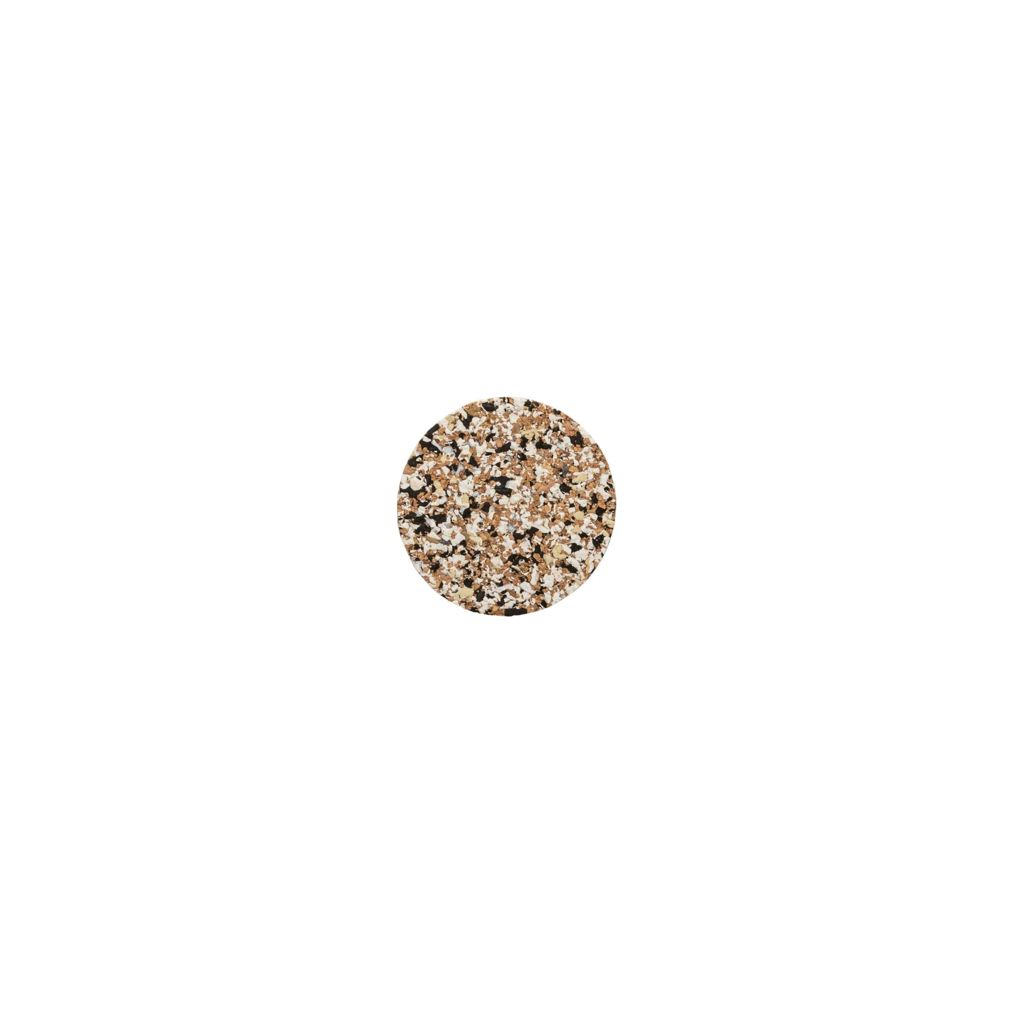 Set 4 Cork/Recycled EVA Round Coaster Cork