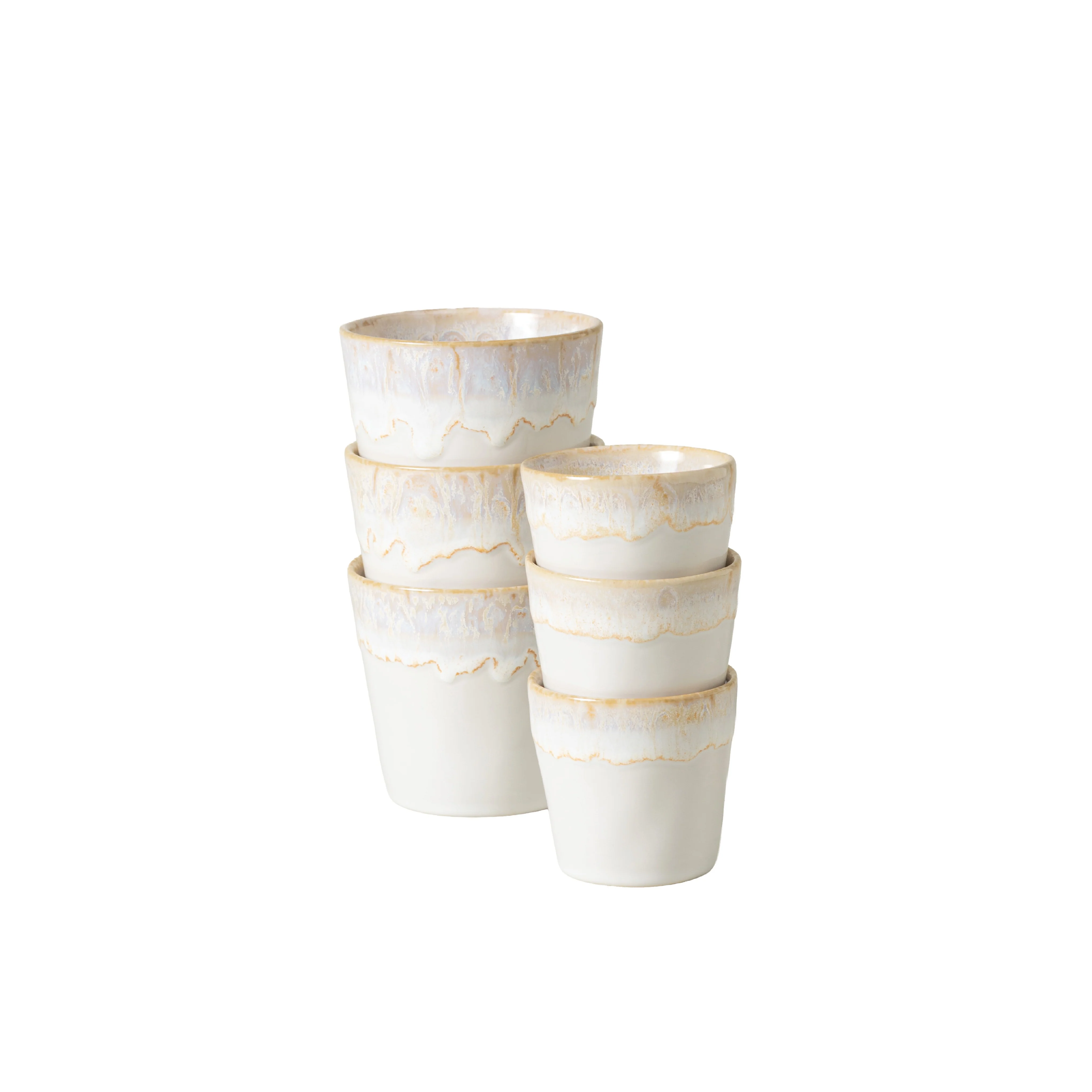 Set of 3 Espresso Cups and 3 Lungo Cups Grespresso
